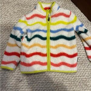 Crayola Colorful Striped Fleece Jacket